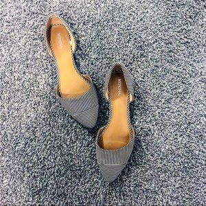 Merona Striped Flats